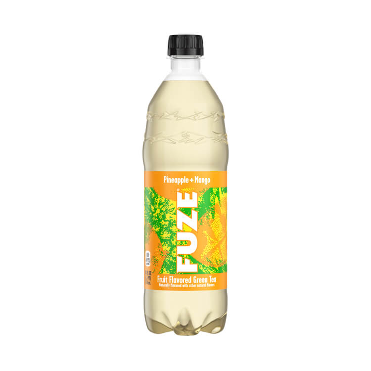 Fuze Mango + Pineapple Bottle, 24 fl oz