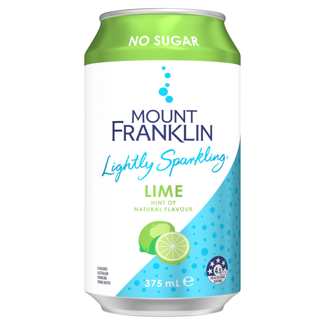 Mount Franklin Hint of Lime in a Can