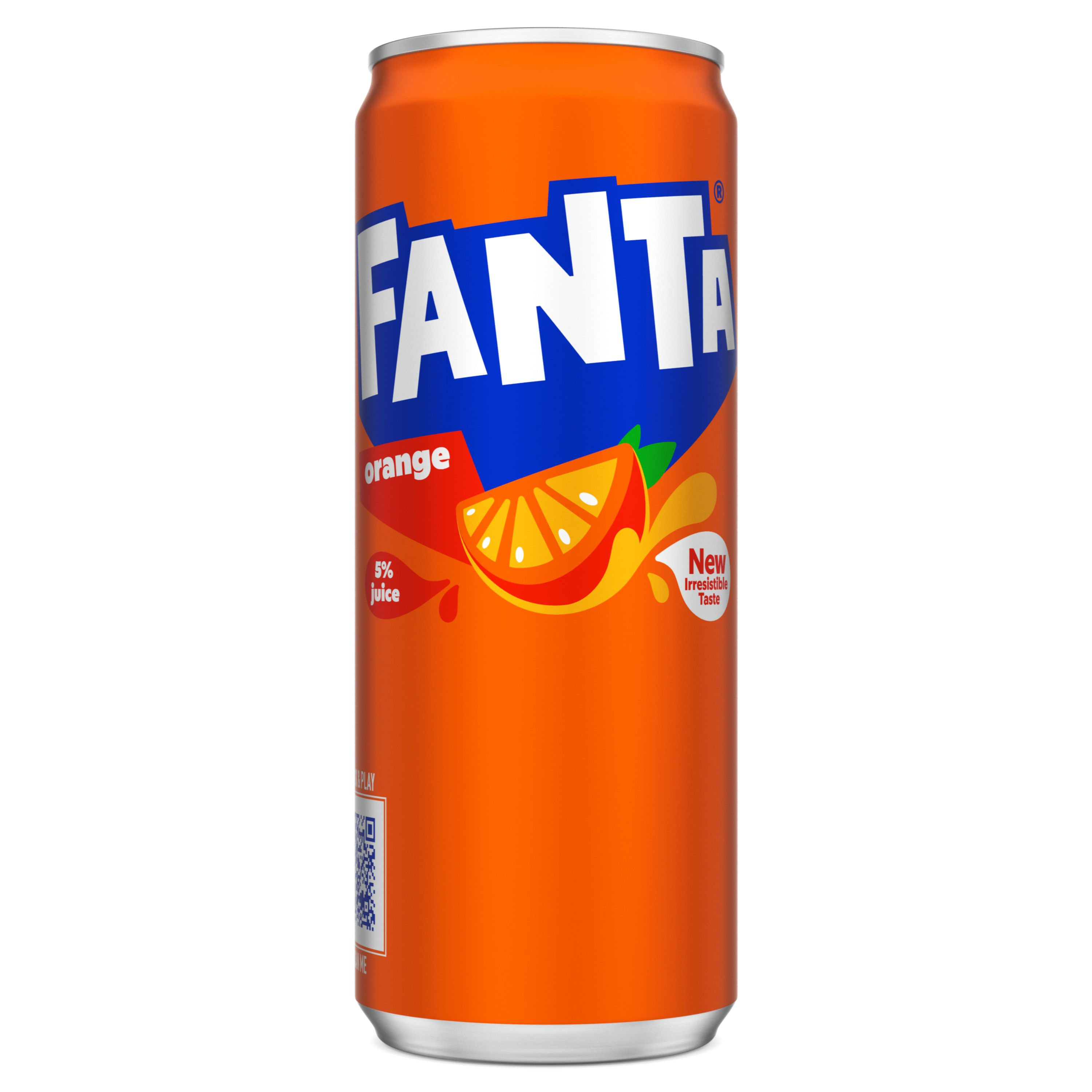 Een blikje Fanta Orange-drank
