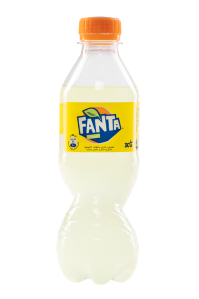 Une bouteille de Fanta Citron