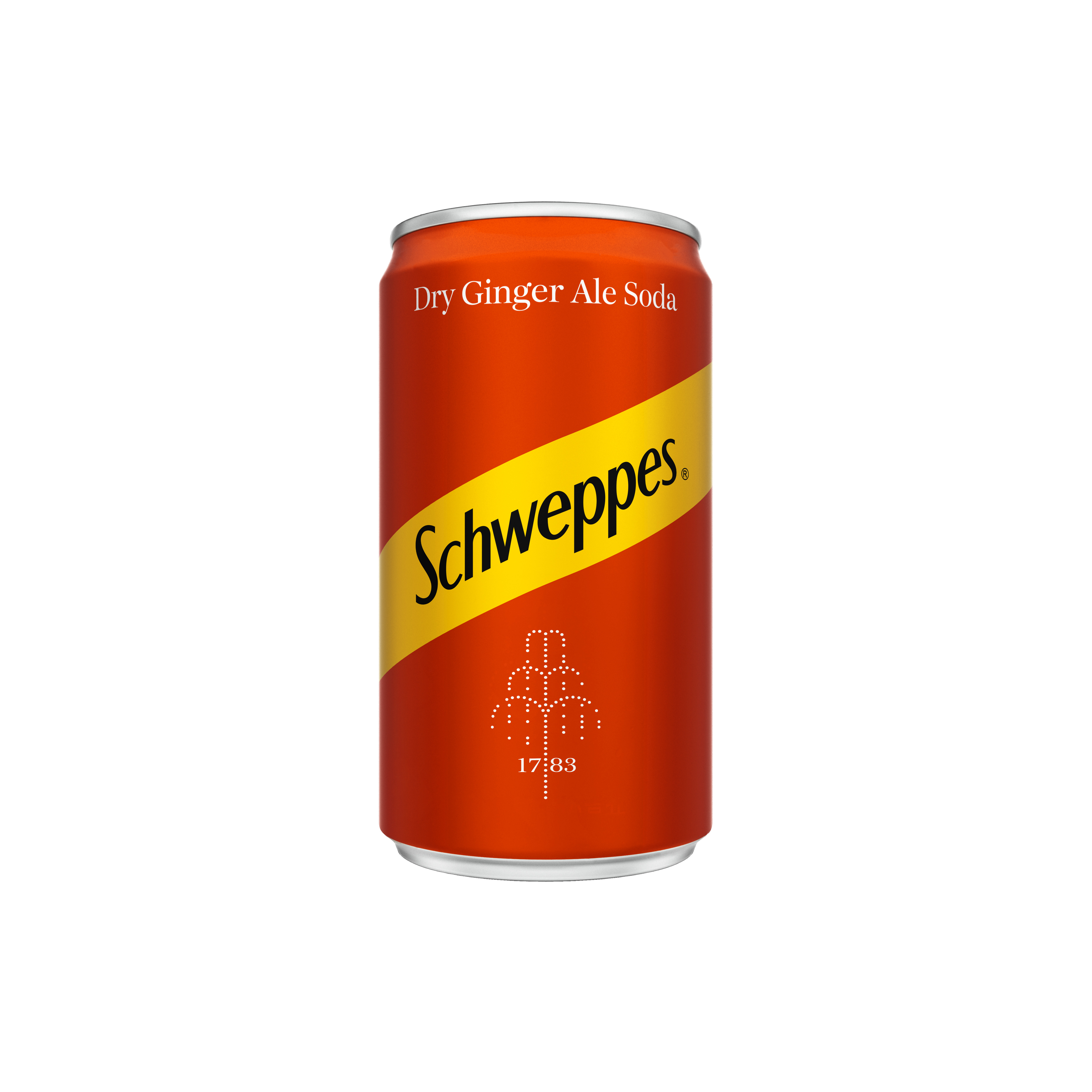 Schweppes Dry Ginger Ale can