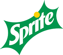 Logotip Sprite logo sa bijelom pozadinom