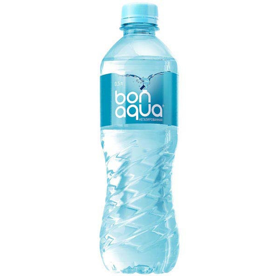 Негазированная вода Bonaqua в бутылке