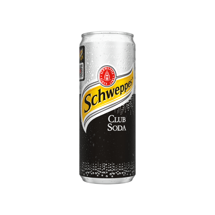 Doză de Schweppes Club Soda