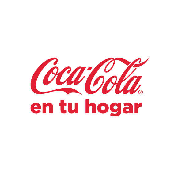 Cola Cola en tu hogar Logo