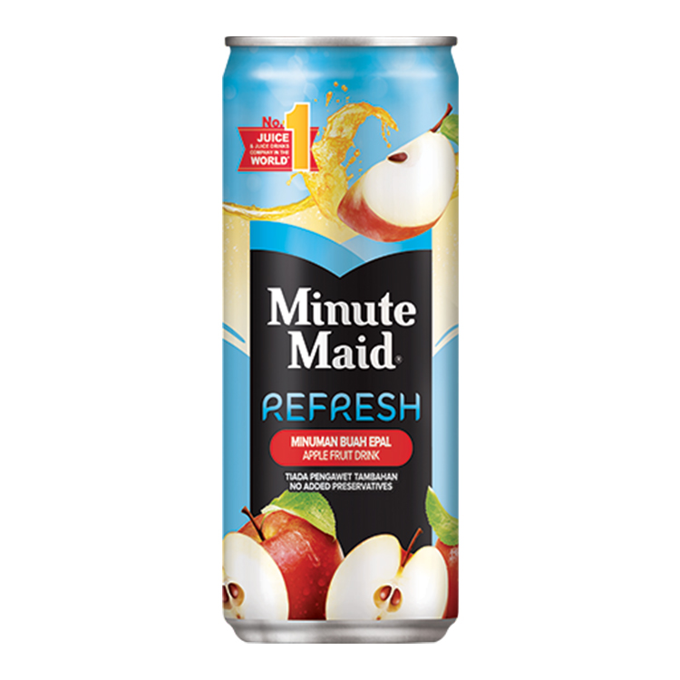minute maid refresh apple tin