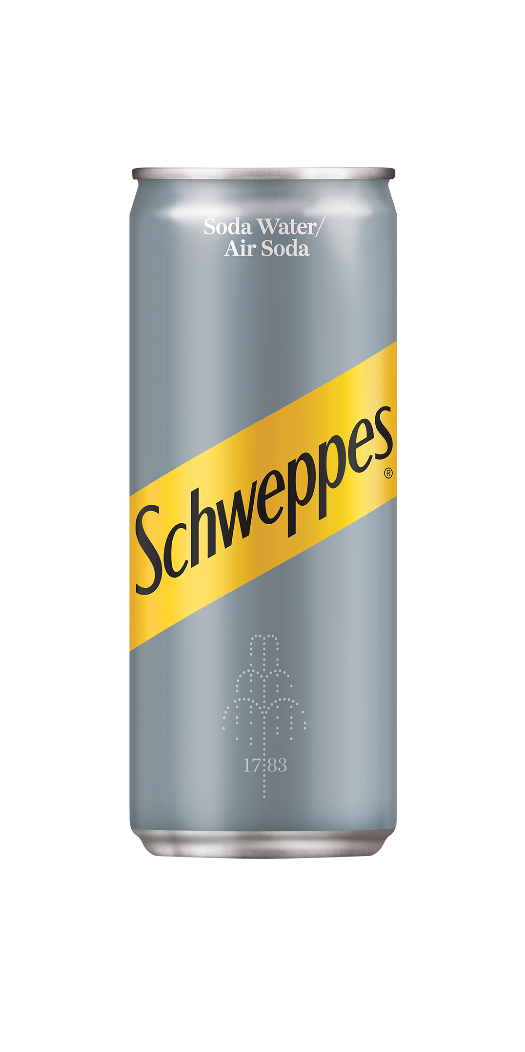 Schweppes Soda Water (can)