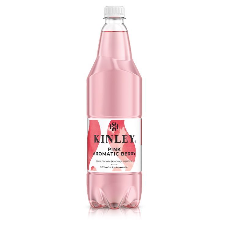 Kinley Pink Aromatic berry w butelce
