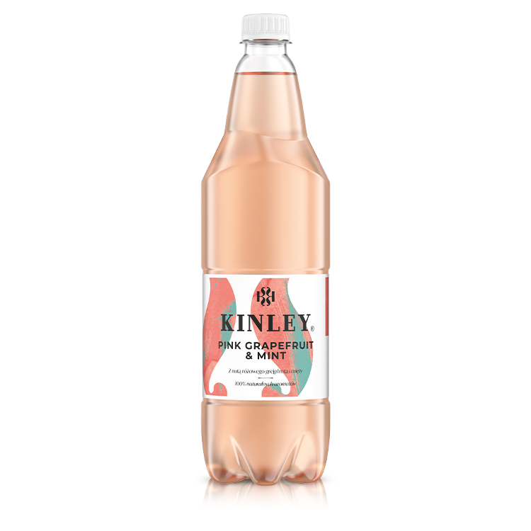 Kinley PINK GRAPEFRUIT & MINT w butelce