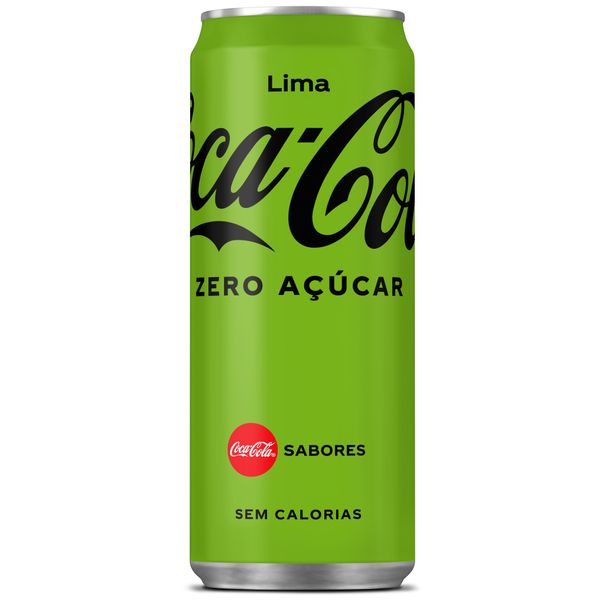 Uma lata de Coca-Cola Zero Cherry