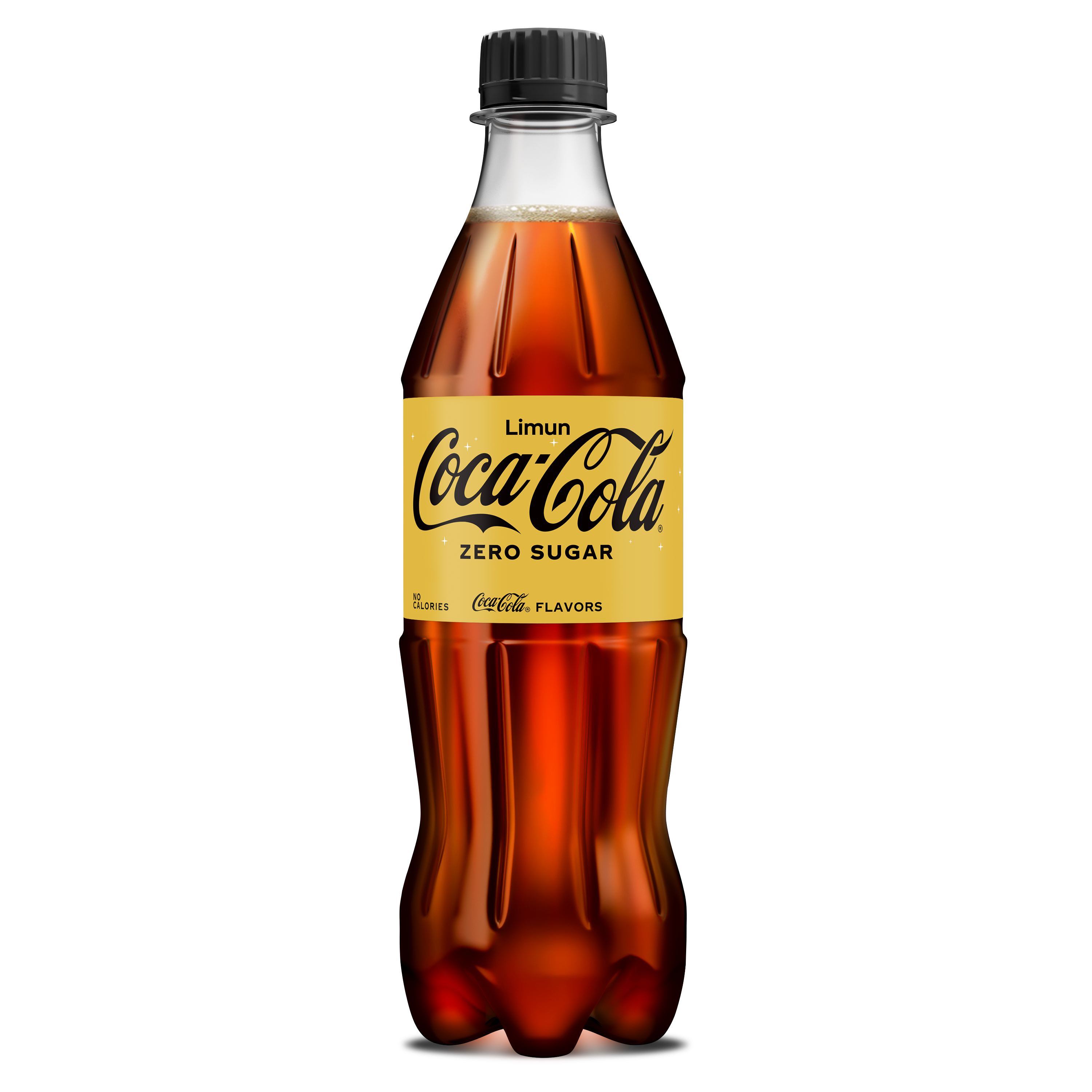 Posamezna plastenka Coca-Cole z okusom limone in brez sladkorja