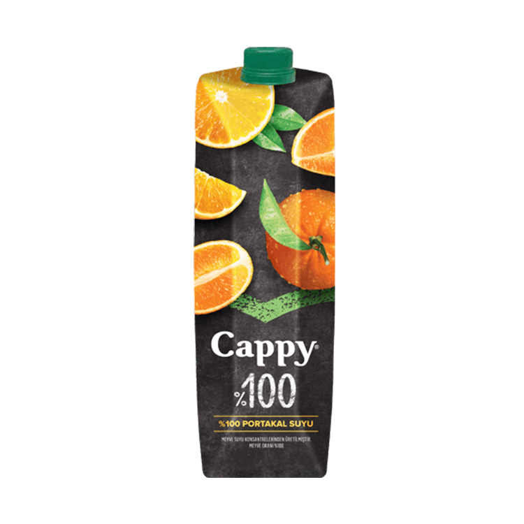 Bir şişe Cappy Portakal Suyu