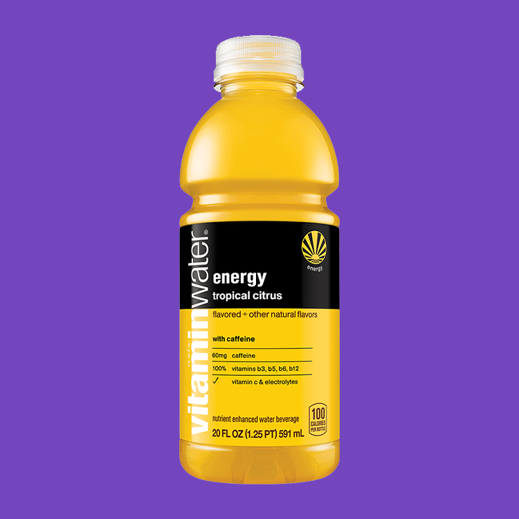 vitaminwater energy, tropical citrus Bottle, 20 fl oz