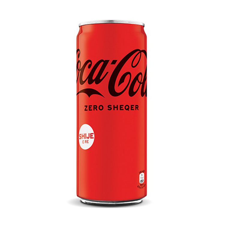 Kanoçe Coca-Cola Zero Sheqer prej 330 ml