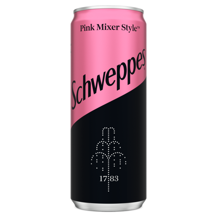 Pije e konservuar Schweppes Pink Mixer Style 330ml