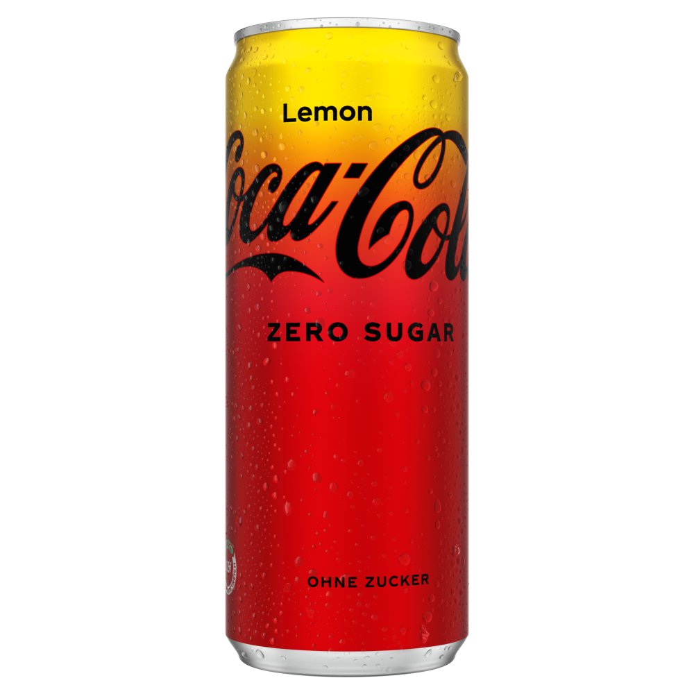Eine Dose Coca‑Cola zero Lemon
