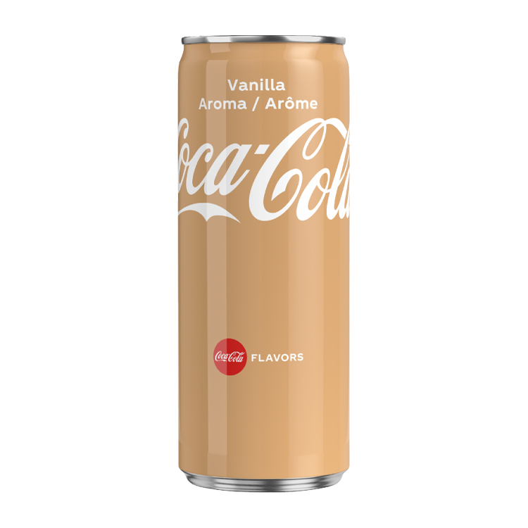 Eine Dose Coca-Cola Vanilla