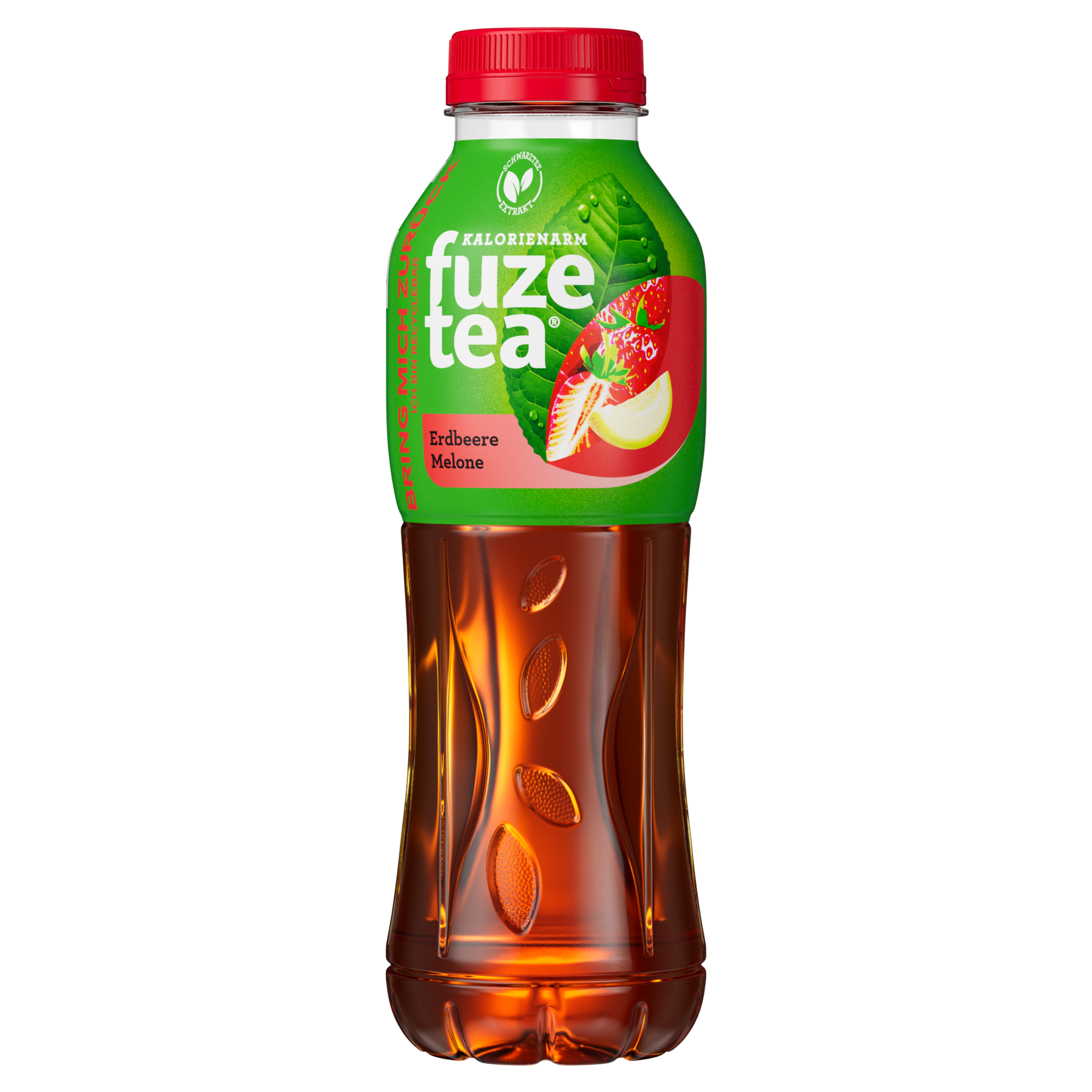 Eine Flasche FuzeTea 