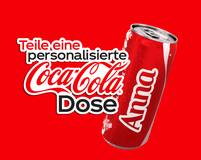Preise gewinnen mit Share a Coke