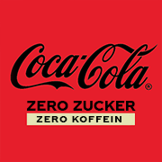 Coca-Cola zero-Schriftzug