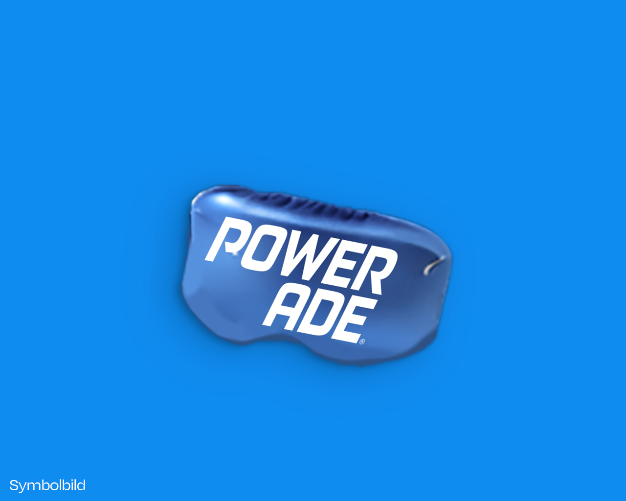 Blauer Powerade-Multifunktionsschlauchschal