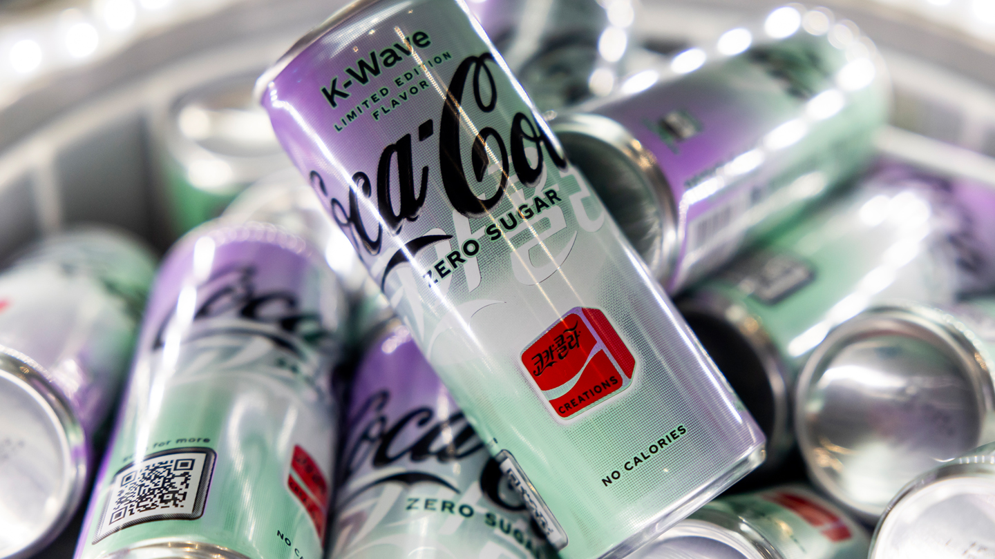 Coca-Cola K-Wave Zero Sugar Dosen