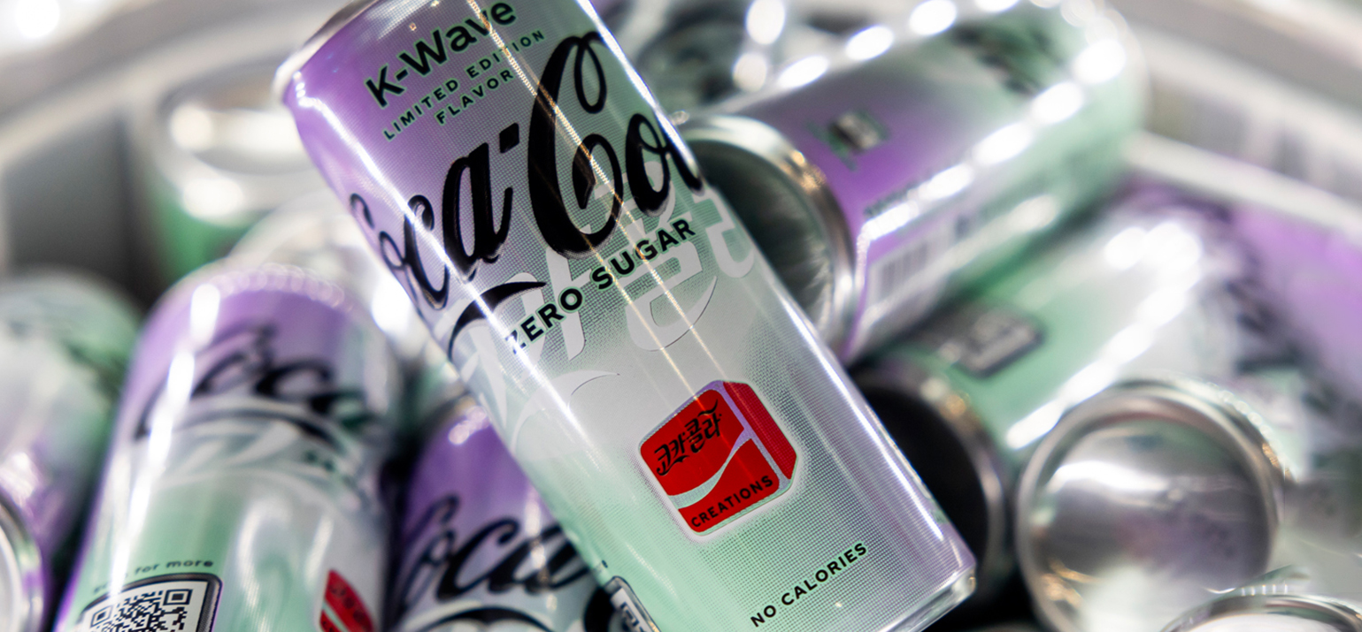 Coca-Cola K-Wave Zero Sugar Dosen