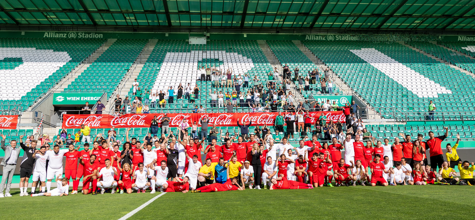 Teamfoto 3. Wiener Inklusionsderby 2025