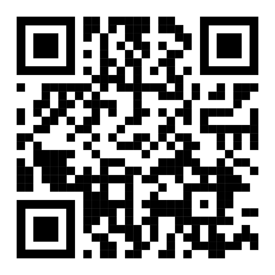 QR-Code zum Download der MindEcho-App im Apple App Store.