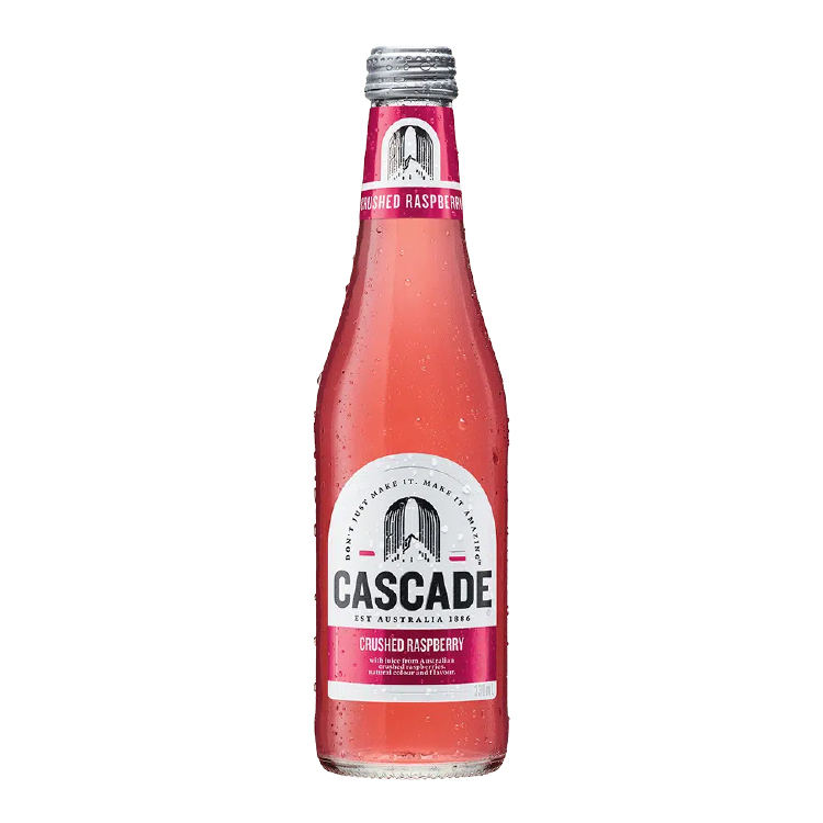 Cascade Crushed Raspberry bottle
