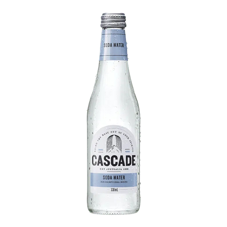 Cascade Soda Water bottle