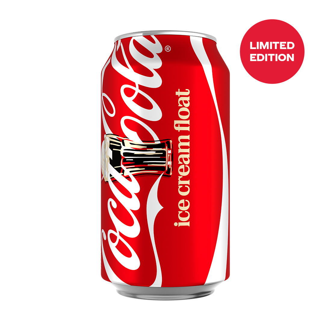 Coca-Cola Ice Cream Float can