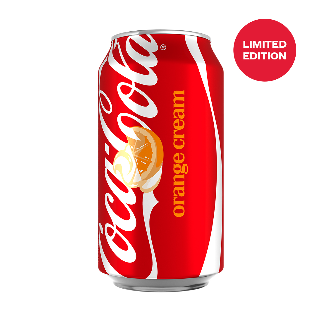 Coca-Cola Orange Cream can