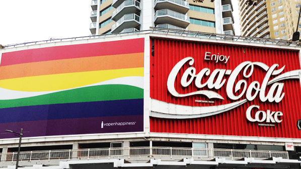 Rainbow Billboard Article Lead