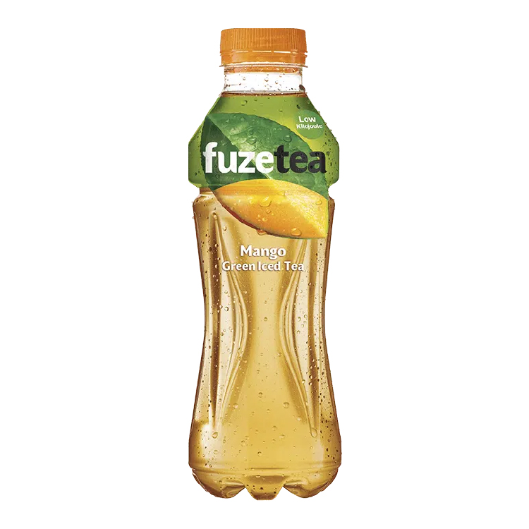 Fuze Mango Green Iced Tea bottle