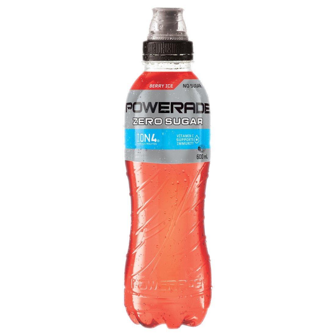 Powerade Zero Sugar Berry Ice bottle