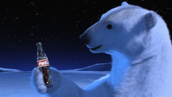 polar bear coke bottle 604