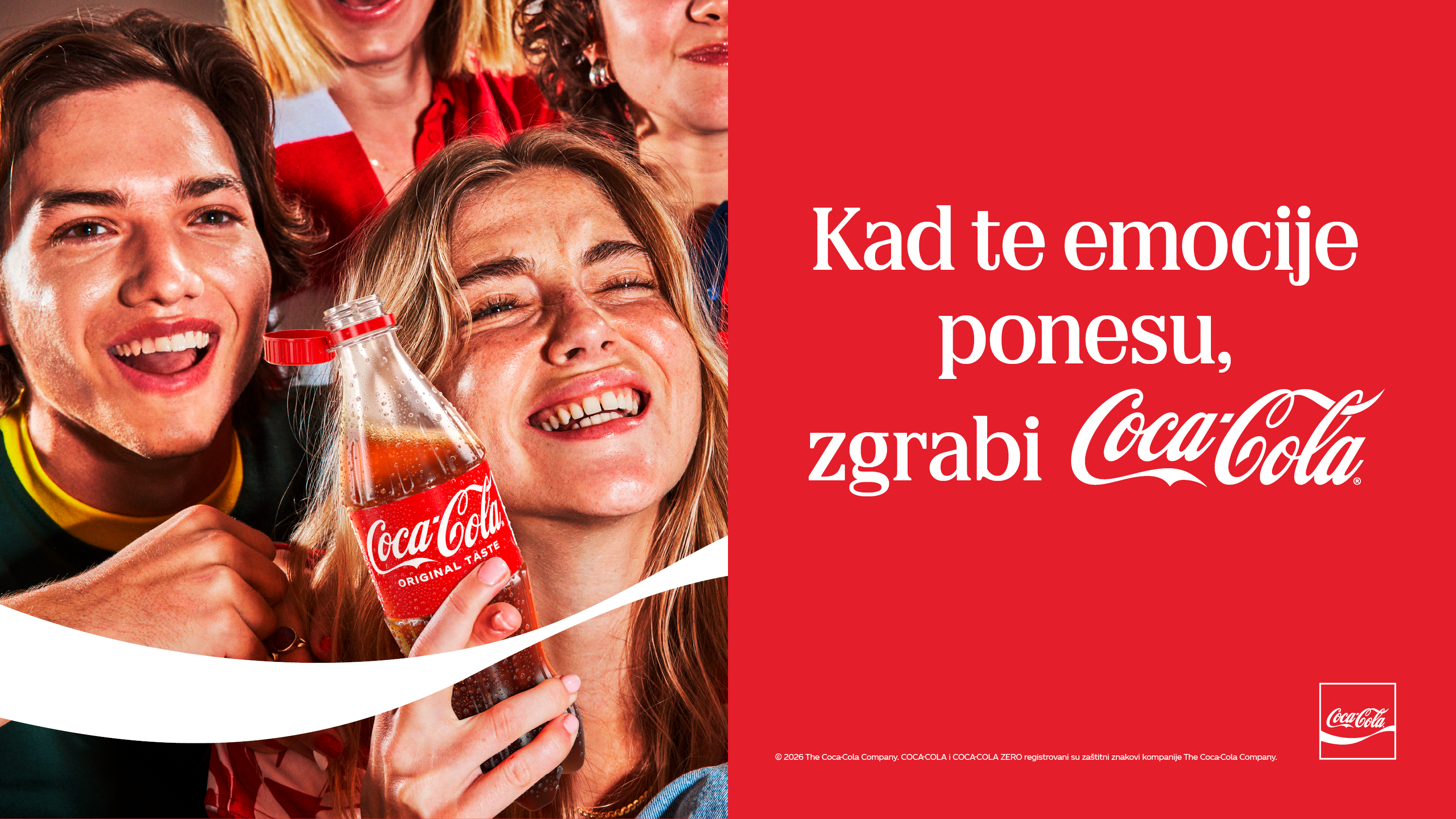 Kad te emocije ponesu, zgrabi Coca-Colu