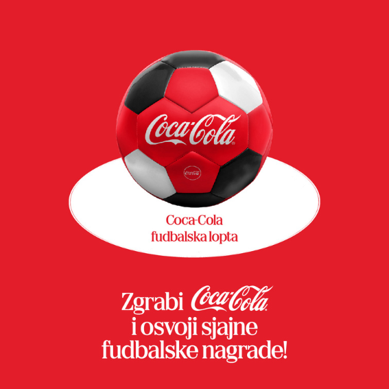 Coca-Cola fudbalska lopta