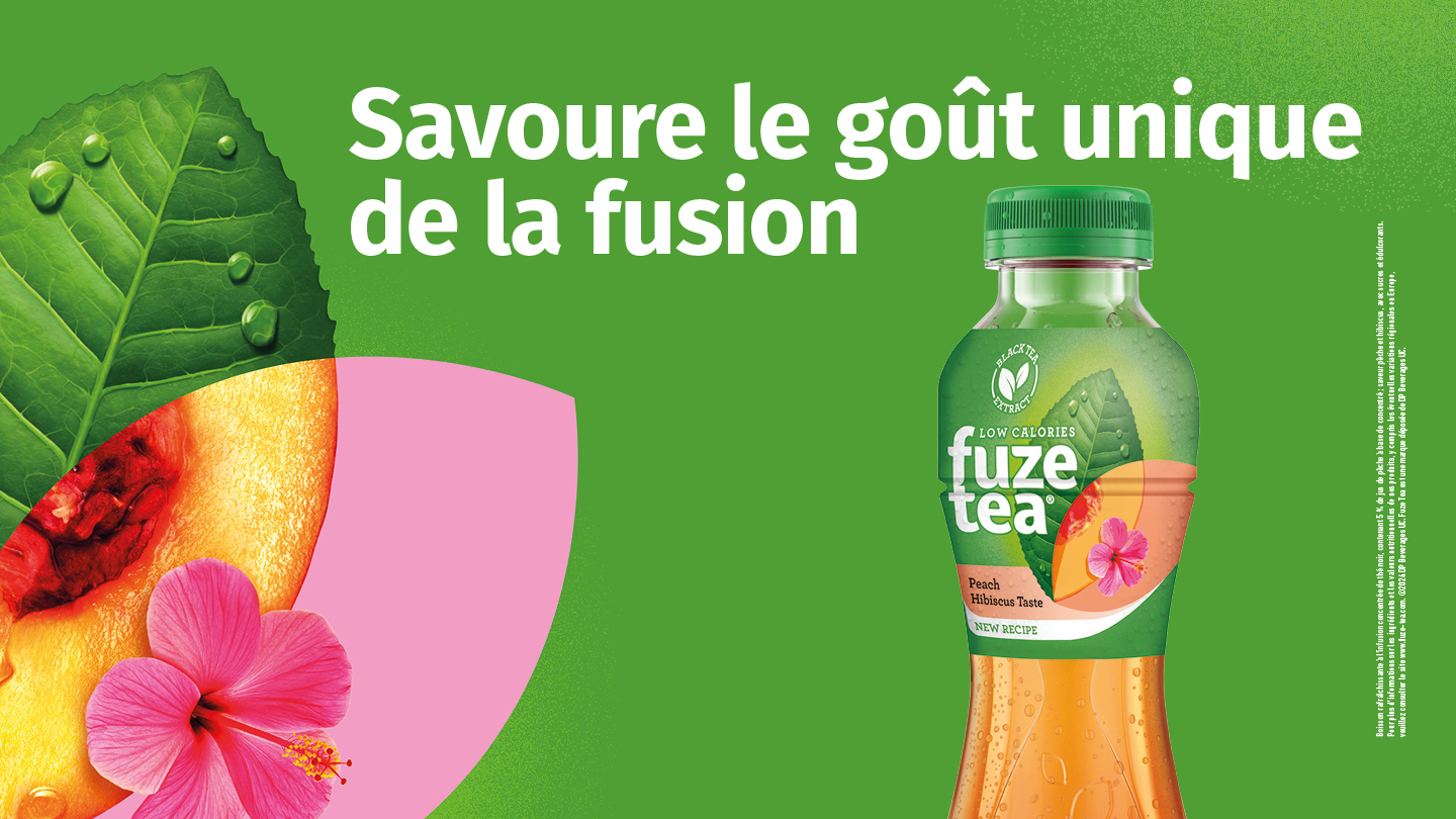  Fuze Tea - Savoue le goût unique de la fusion