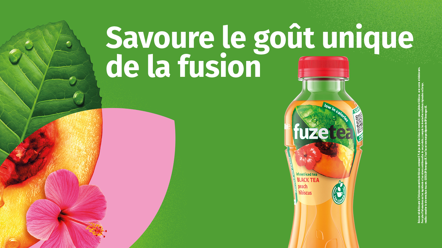  Fuze Tea - Savoue le goût unique de la fusion