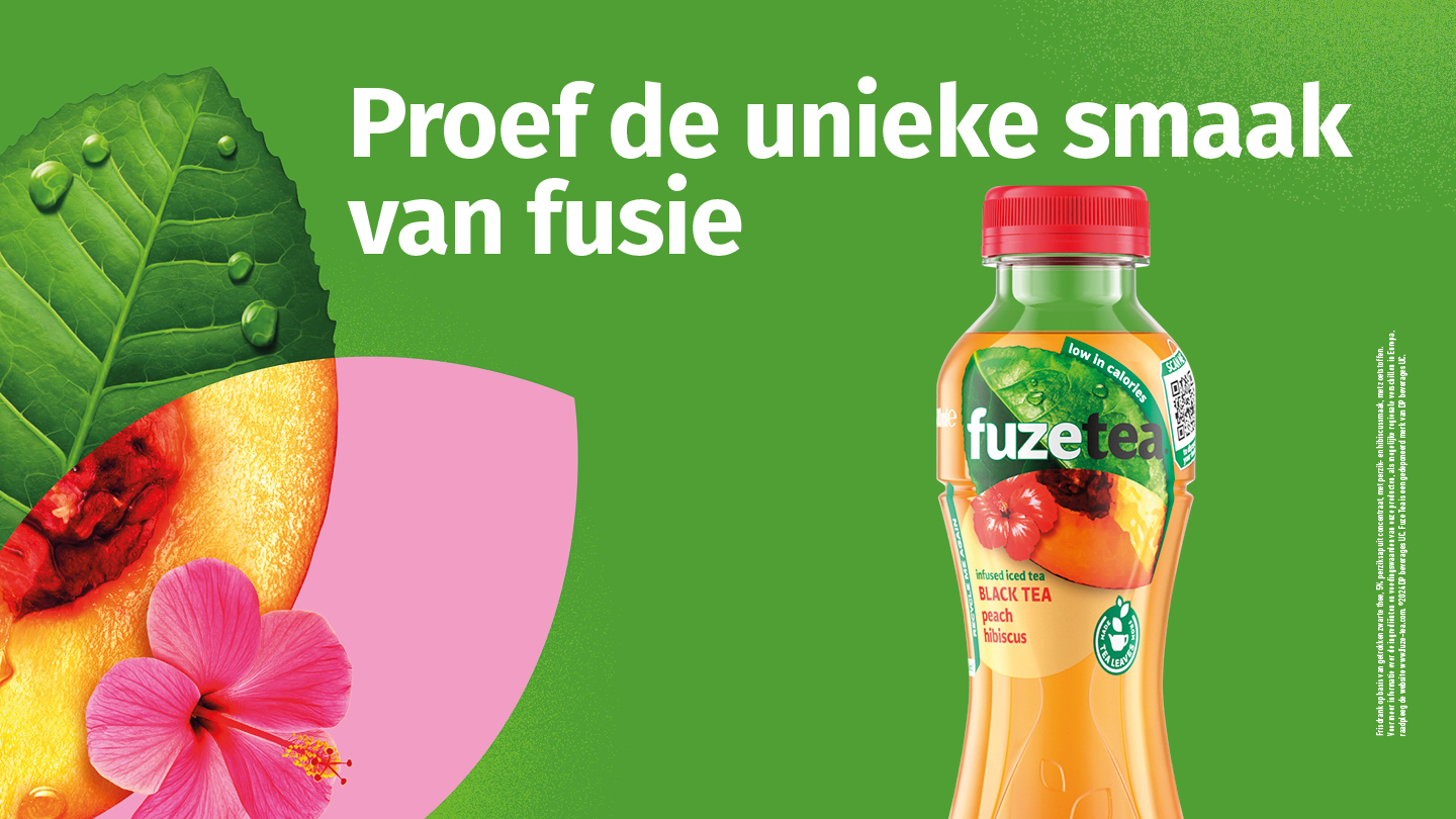  Fuze Tea - Thee, fruit & kruiden. Proef de fusie.