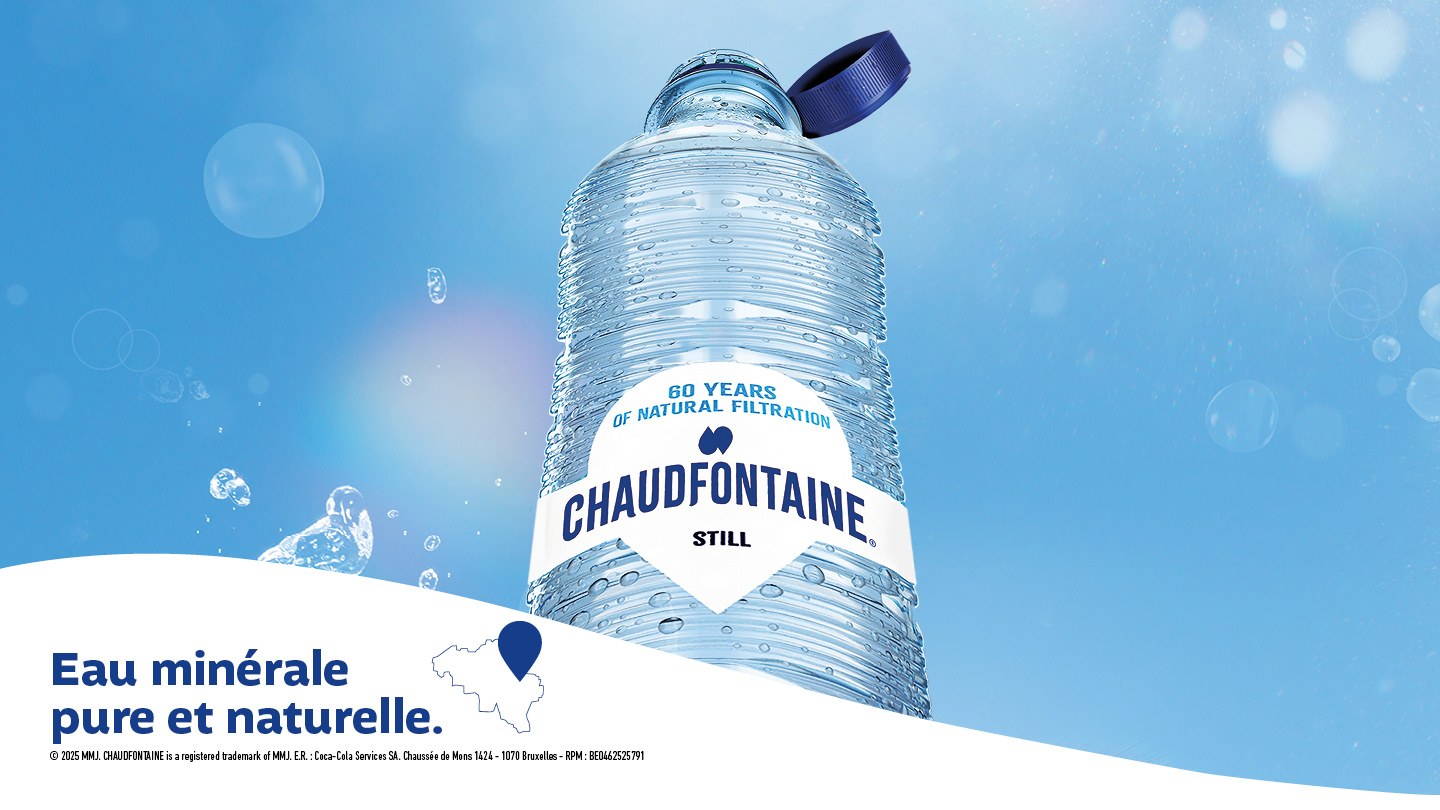 Eau minerale pure et naturelle