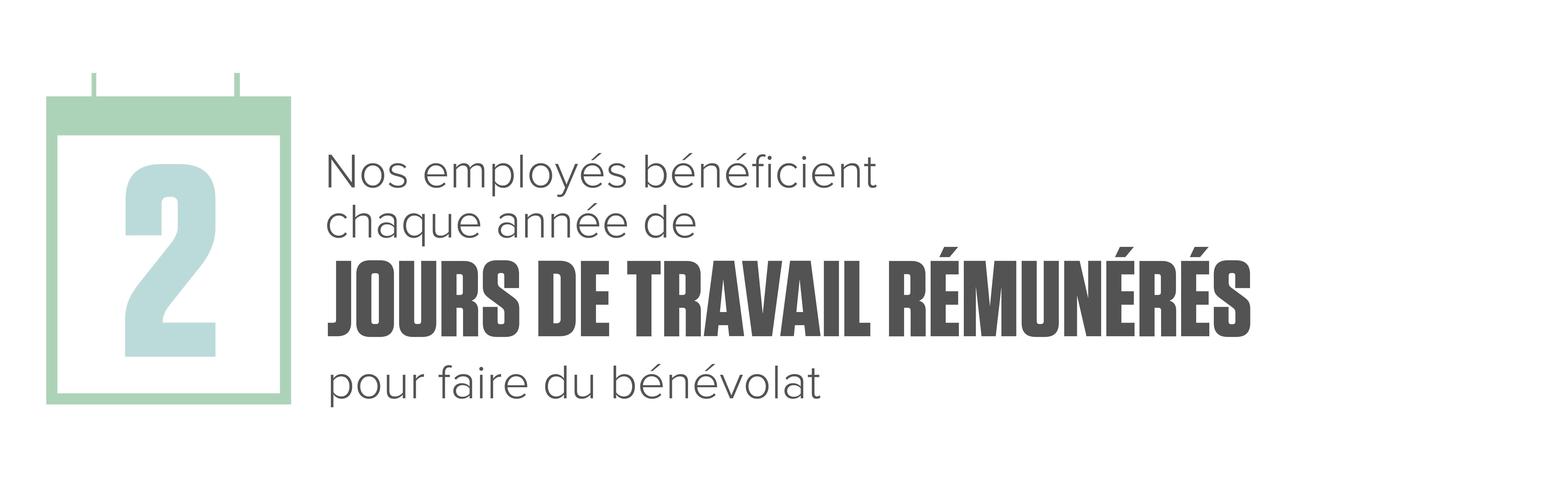 Jours de travail remuneres