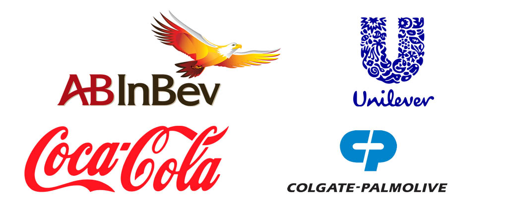 The Coca-Cola Company, Unilever et Colgate-Palmolive - le programme 100+ Accelerator d’AB InBev