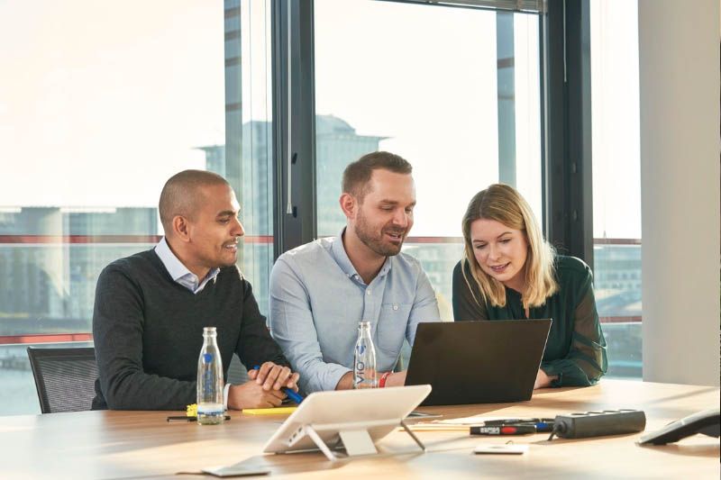 Team werkt samen bij Coca-Cola België