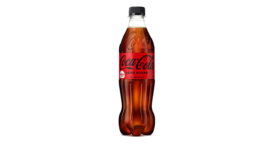 coca-cola zero sugar nieuwe look