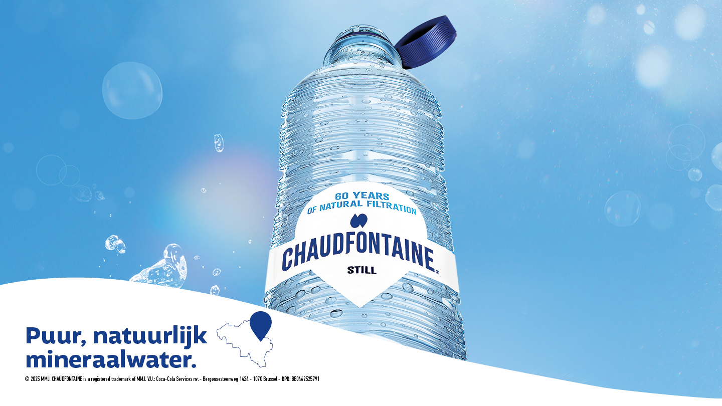 Puur, natuurlijk mineraalwater.