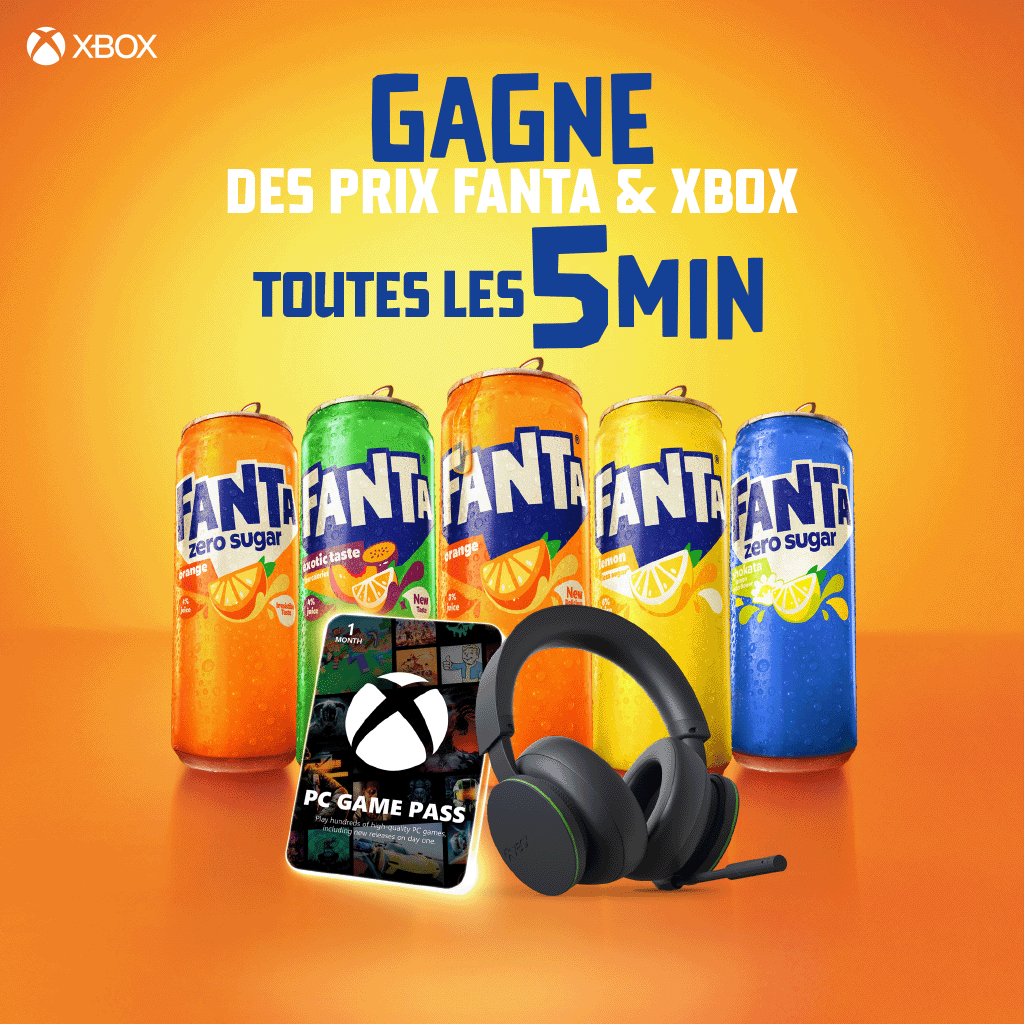 Fanta Xbox Promotional Image