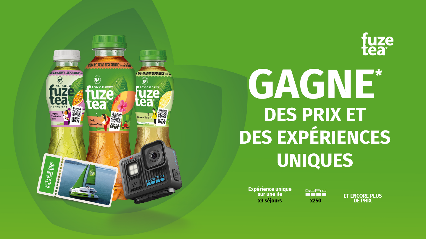    Règlement officiel de l’action promotionnelle Fuze Tea 2026 Made of Fusion